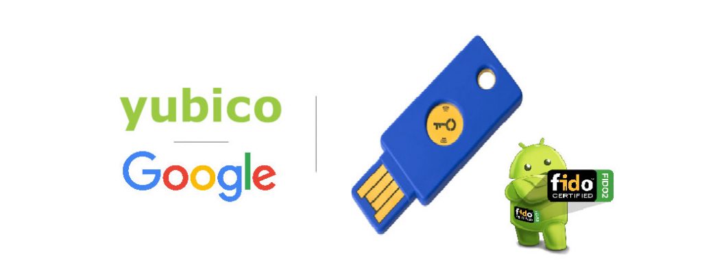 تصویر استفاده گوگل از FIDO2